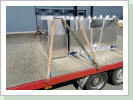 ALU-Groß tank mit 5 Kammern mit Auffangwanne ALU-Groß tank mit 5 Kammern mit Auffangwanne